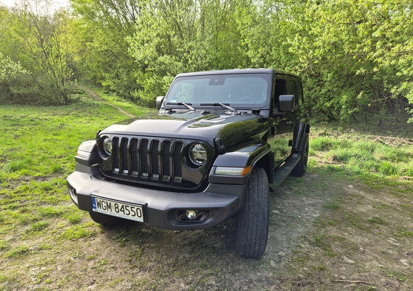 Jeep Wrangler cena 205000 przebieg: 42250, rok produkcji 2019 z Warszawa małe 781